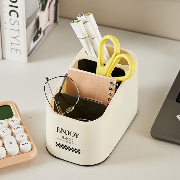 Органайзер настольный «Enjoy», white (18.2*10*10 см) 