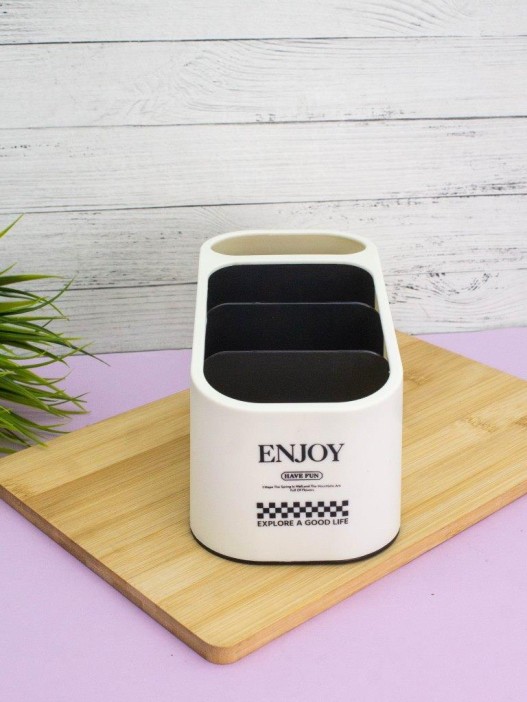 Органайзер настольный «Enjoy», white (18.2*10*10 см) 