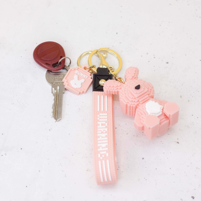 Брелок "Warning bunny" 