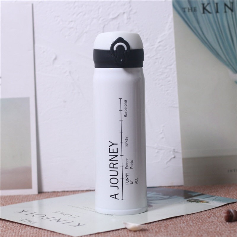 Термос "A journey", white (450ml)