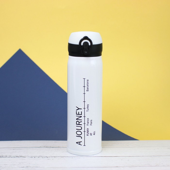 Термос &quot;A journey&quot;, white (450ml) 