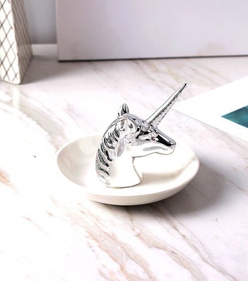 Держатель для украшений &quot;Единорог&quot;, silver 