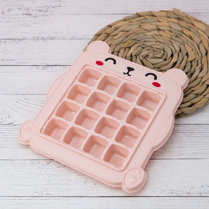 Лоток для льда &quot;Bear&quot;, pink 