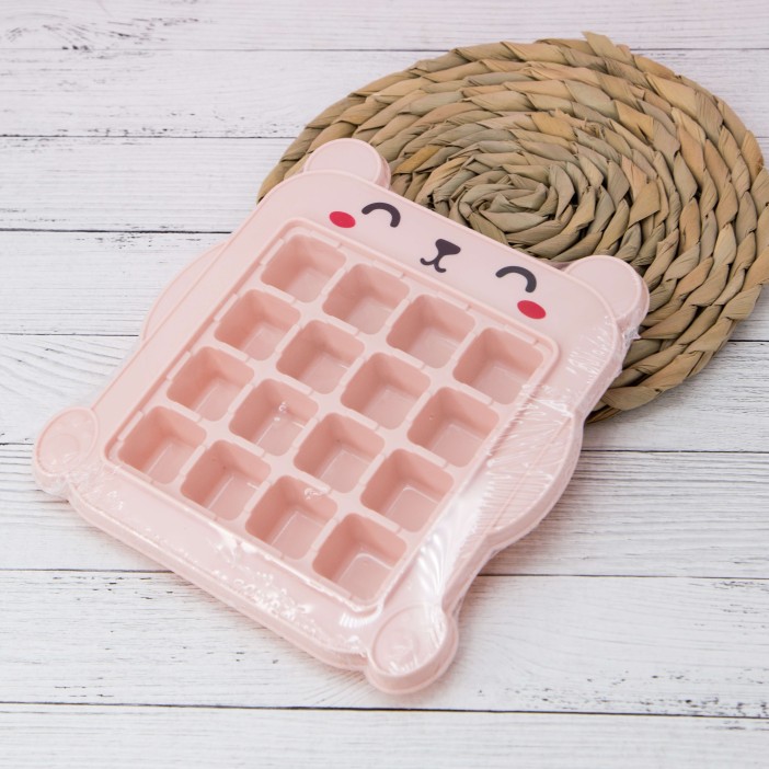 Лоток для льда &quot;Bear&quot;, pink 