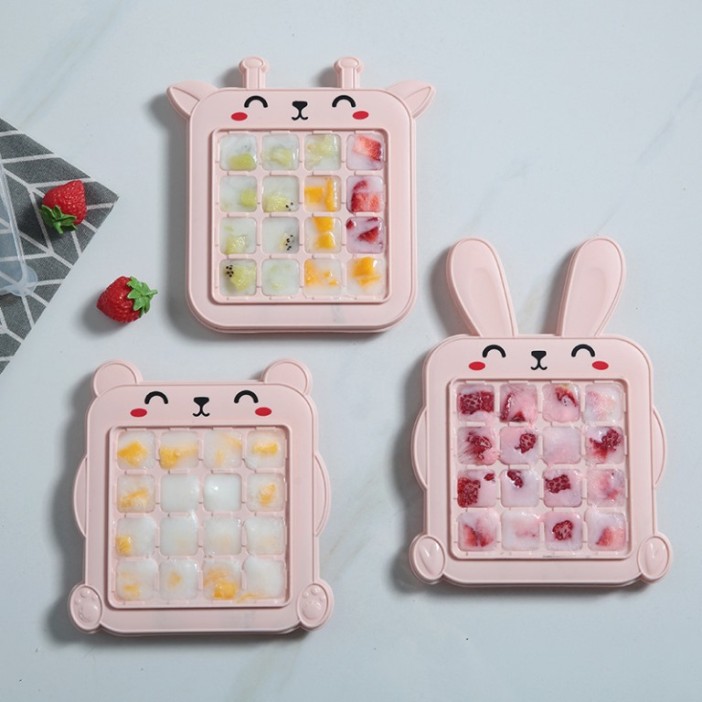 Лоток для льда &quot;Bear&quot;, pink 