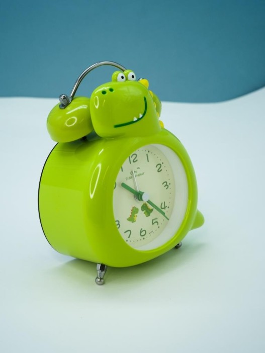 Часы-будильник «Dino», light green (6,3х11,2 см) 