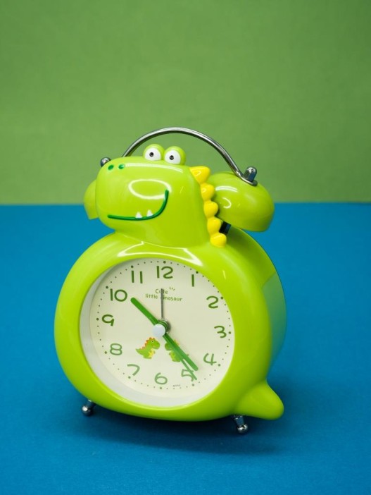 Часы-будильник «Dino», light green (6,3х11,2 см) 