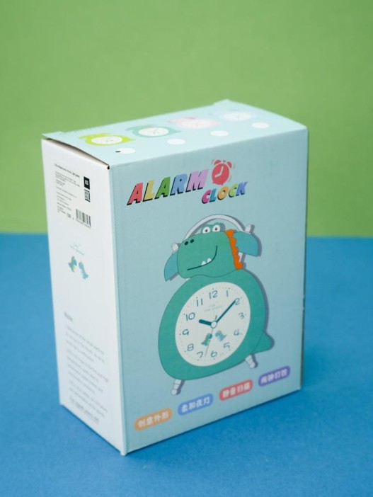 Часы-будильник «Dino», light green (6,3х11,2 см) 