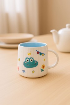 Кружка «Kid frog», white-blue