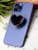 Попсокет "Black heart", gold
