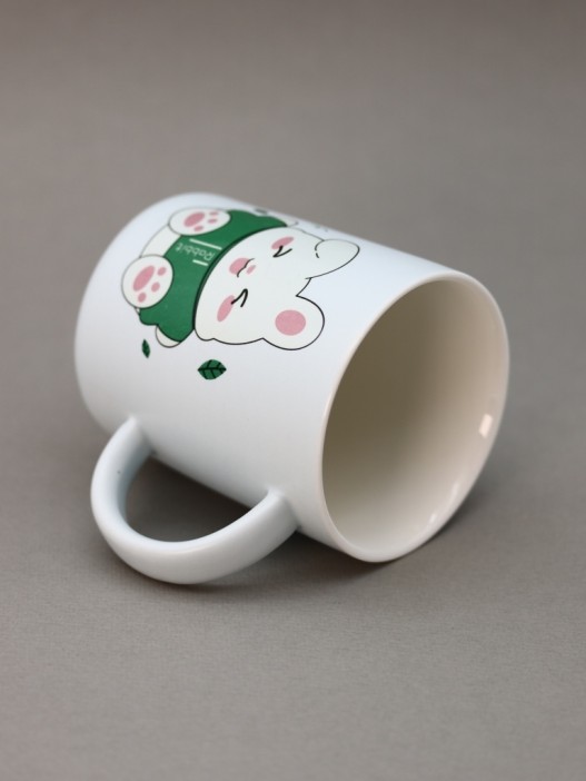 Кружка «Cute rabbit», blue 