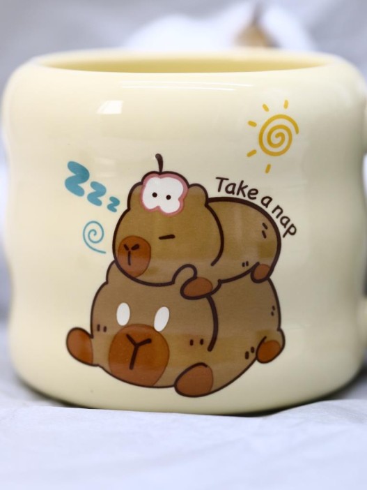 Кружка «Капи дремлет», (380 мл) 