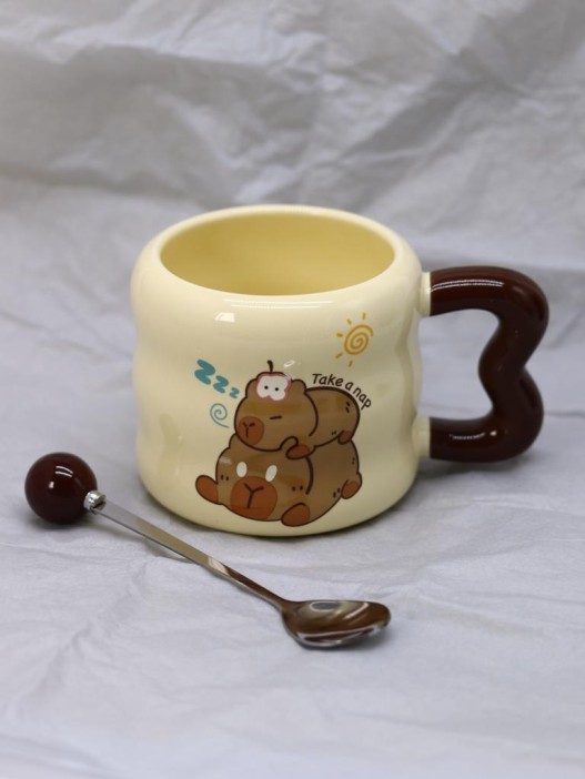 Кружка «Капи дремлет», (380 мл) 