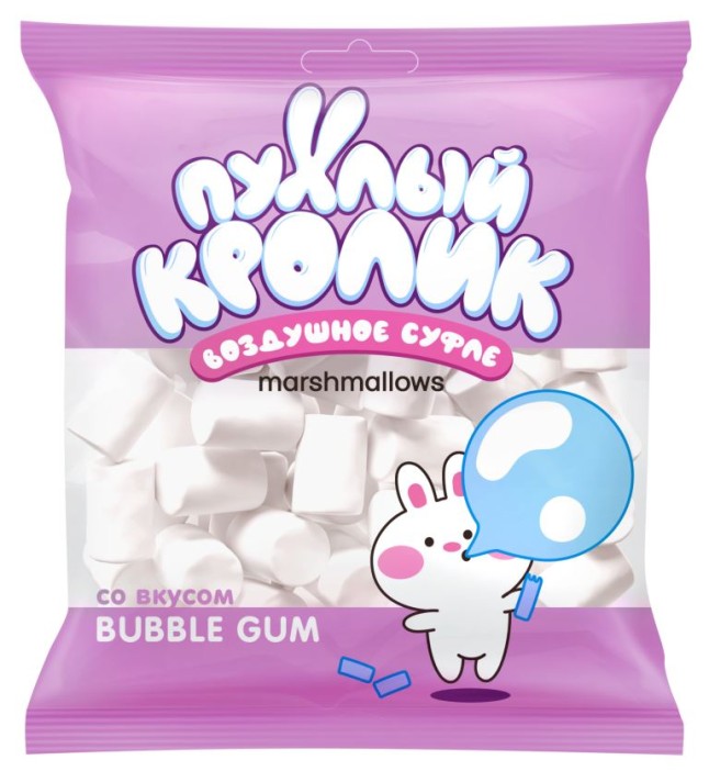 Набор воздушного суфле (Marshmallows) &quot;Пухлый кролик&quot; (4 шт.*85 гр.) 