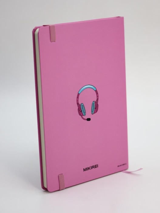 Блокнот (А5) &quot;Princess player&quot;, pink (14.5*21) 