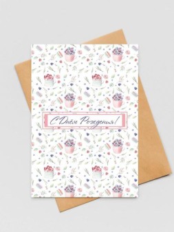 Набор открыток 5 шт. «Cupcakes», 10*15 см