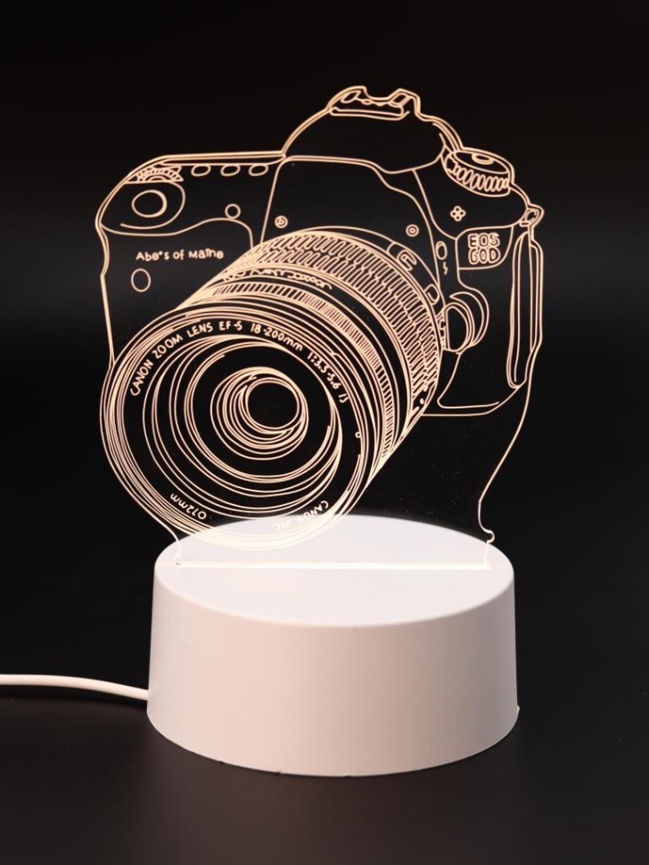 Ночник iLikeGift "Камера" светодиодный, USB (9х18 см)