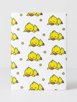 ОБЛОЖКА ДЛЯ ПАСПОРТА Sleeping Duck, плотность 600 мкм
