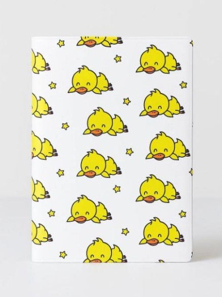 ОБЛОЖКА ДЛЯ ПАСПОРТА Sleeping Duck, плотность 600 мкм