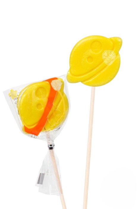 Карамель леденцовая &quot;Космические фигуры&quot; ш/б 36шт х 15гр (клубника, апельсин, черника) 