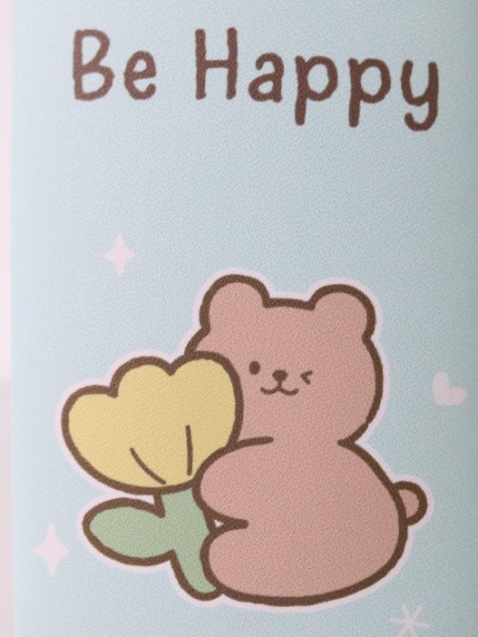 Чехол для очков &quot;Be happy life is good&quot;, green 