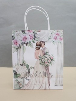 Пакет подарочный «Мистер и миссис», (26*32*12)