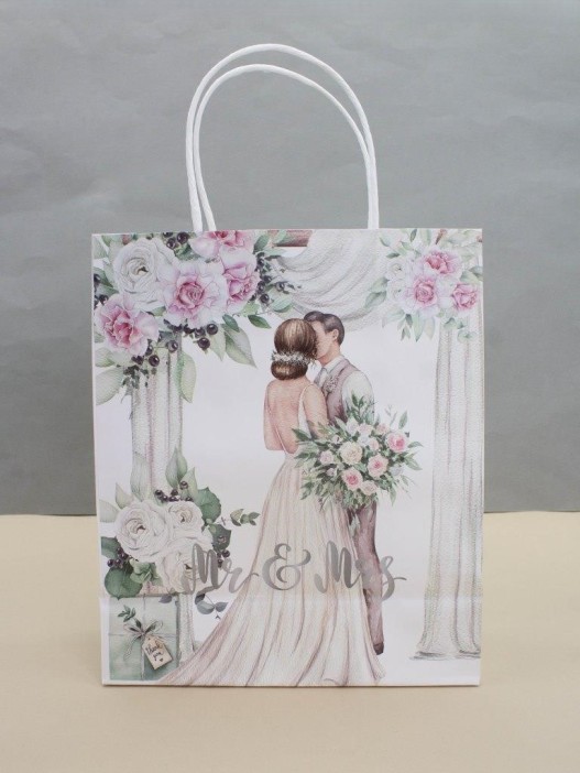 Пакет подарочный «Мистер и миссис», (26*32*12) 