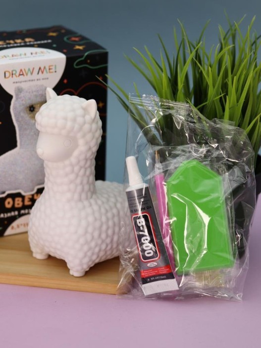 Алмазная мозаика на копилке (нижняя загрузка) Draw Me! «Cute sheep», (8.5*11*15 см) 