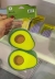 Набор губок для посуды 4 шт. "Avocados"