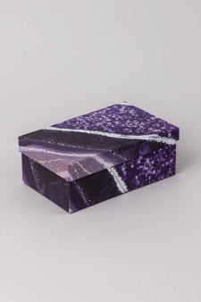 Подарочная коробка «Amethyst», purple (18*12*7)