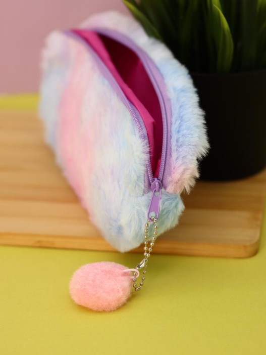 Пенал плюшевый &quot;Rainbow&quot;, multicolored (19*7*3 см) 