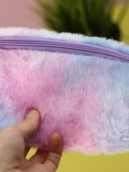 Пенал плюшевый &quot;Rainbow&quot;, multicolored (19*7*3 см) 