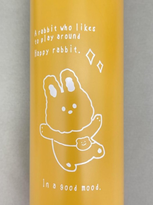 Термос с датчиком температуры «Sweet rabbit», orange (500 ml) 