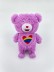 Мялка - антистресс «Nice bear», purple (9*12 см)