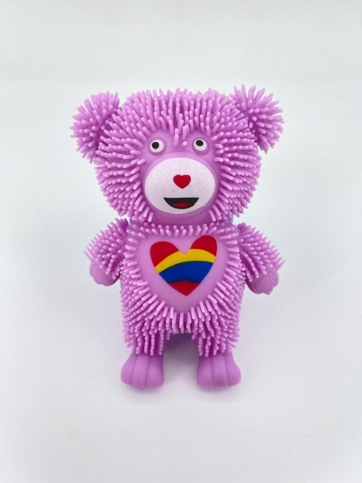 Мялка - антистресс «Nice bear», purple (9*12 см)