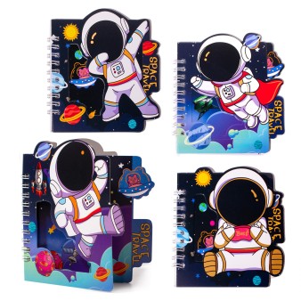 Блокнот "Космос" 48л, 11*12,5см, спираль