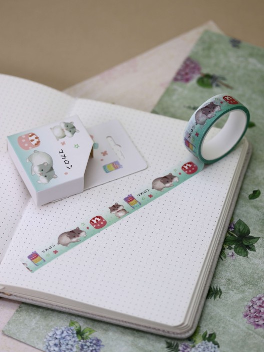 Декоративный скотч «Hamster», cake 