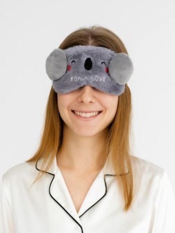 Маска для сна гелевая "Koala love"