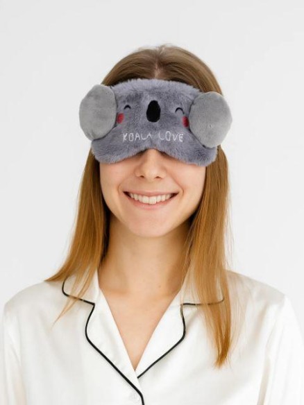 Маска для сна гелевая "Koala love"