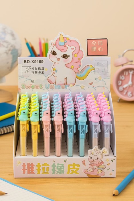 Ластик выдвижной &quot;Dear friends&quot;, mix 