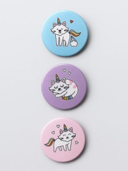 Набор значков CatCorn