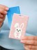 Держатель для карт «Love bunny» (6,5 х 10,4 см) 
