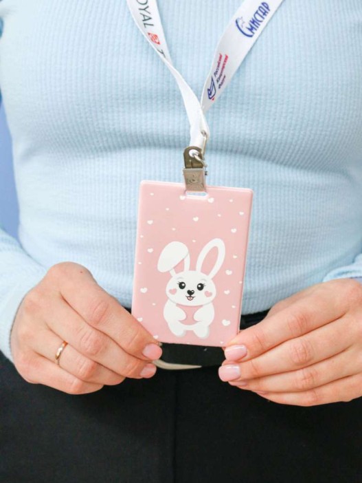 Держатель для карт «Love bunny» (6,5 х 10,4 см) 