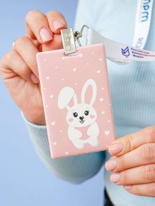 Держатель для карт «Love bunny» (6,5 х 10,4 см) 