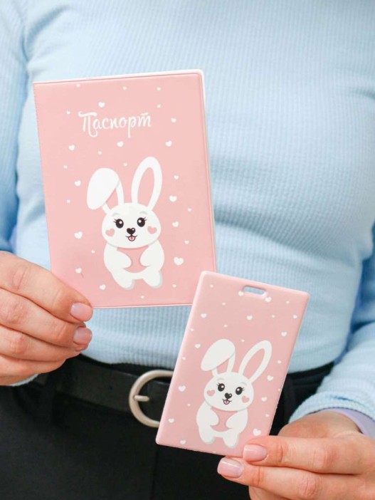 Держатель для карт «Love bunny» (6,5 х 10,4 см) 