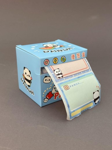 Стикеры в рулоне "Panda", blue