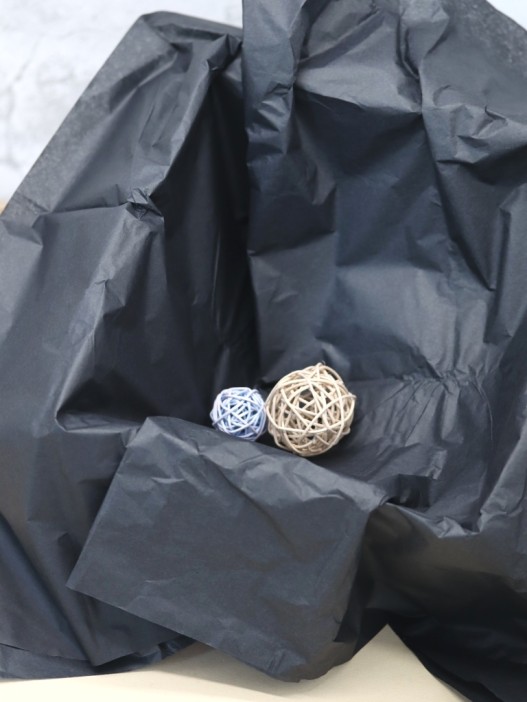 Бумага тишью &quot;Classic&quot;, black, 50 х 66 см, 14 г/м2 (набор 10 шт.) 