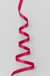 Лента для декора и подарков &quot;Ribbon of Joy&quot;, fuchsia (1 см*23 м)