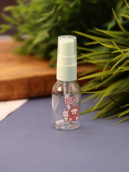 Дорожная бутылочка &quot;Family bunny&quot;, green (25 ml) 