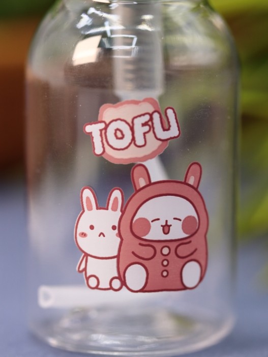 Дорожная бутылочка &quot;Family bunny&quot;, green (25 ml) 